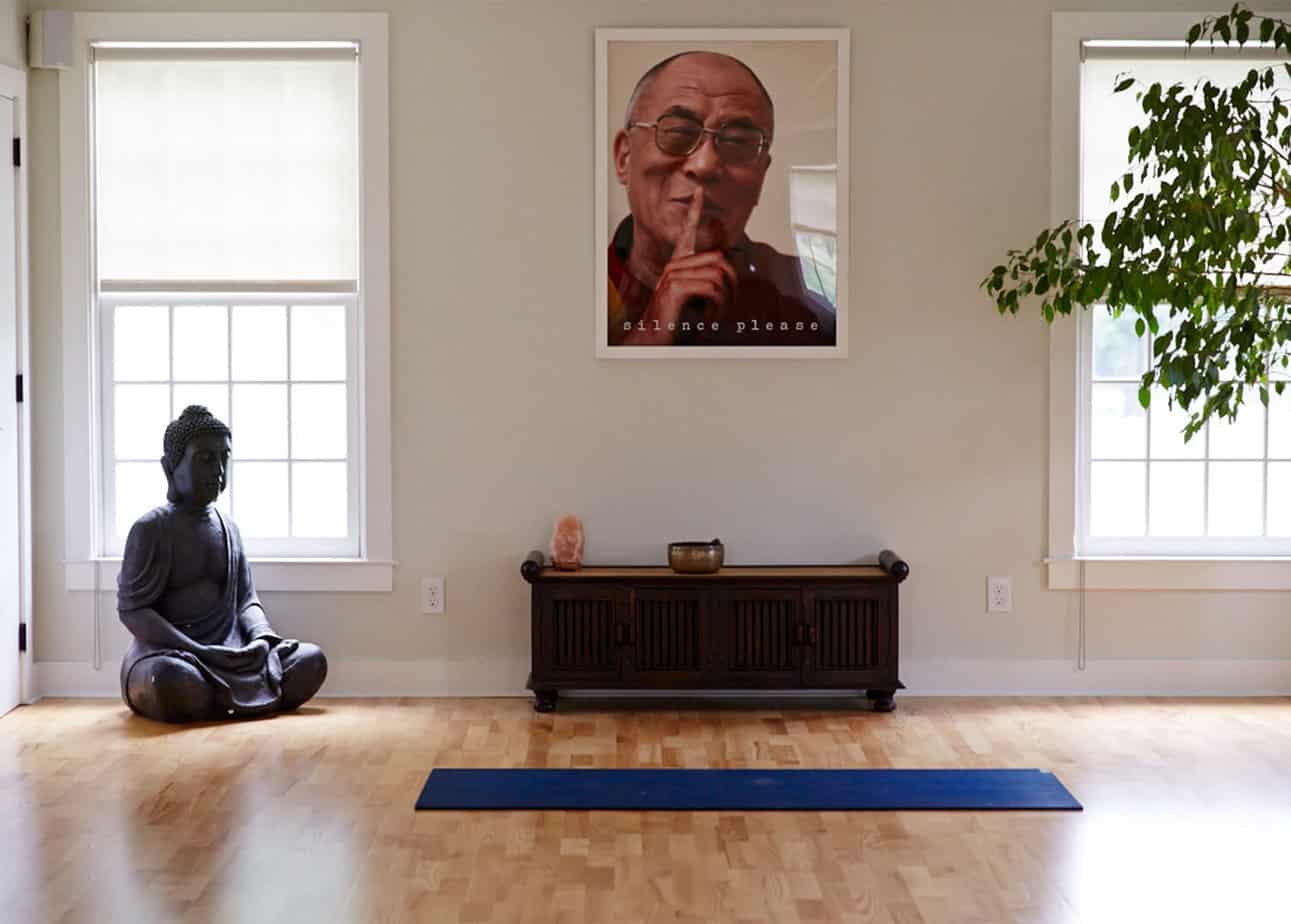 Yoga and Meditation Room at Mountainside Treatment Center in Canaan, CT
