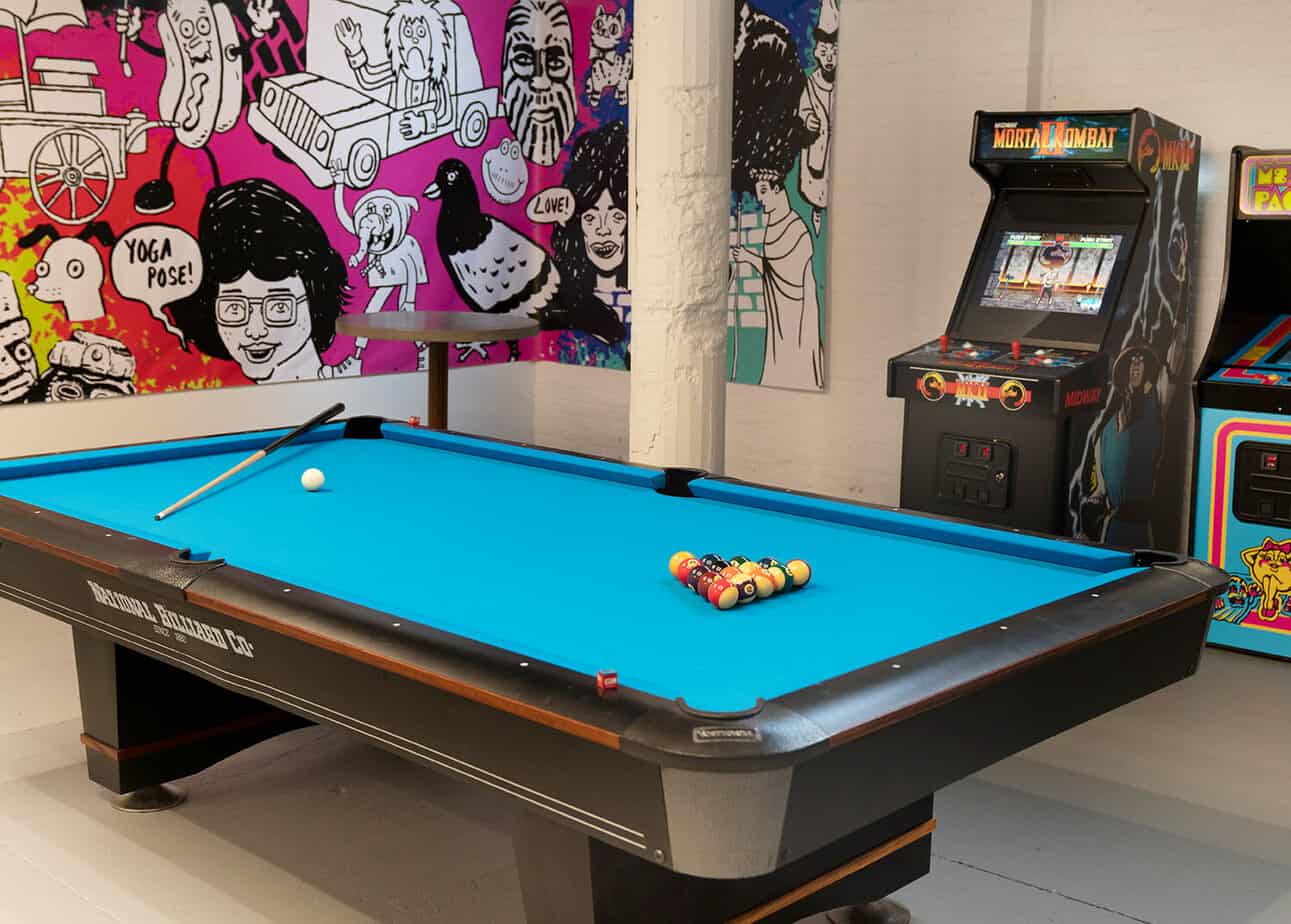 Game Room at Mountainside Recovery Hub in New York City, NY