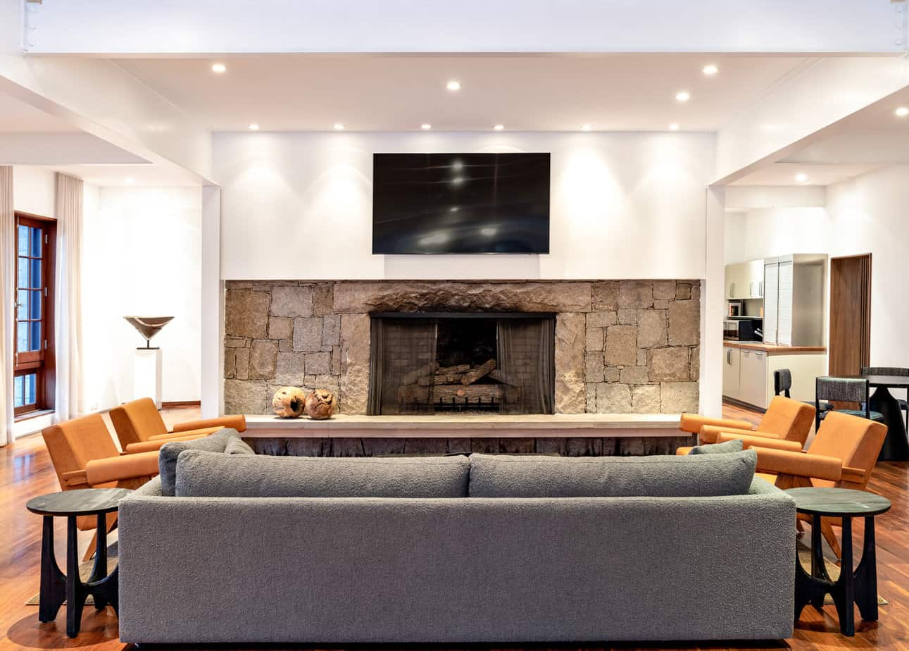 Mountainside Treatment Center - Living Room Fire place