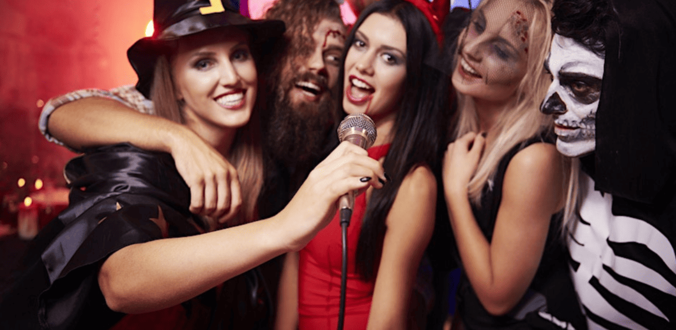 Halloween party karaoke/